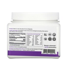 Thành phần vi chất của Zint Premium Beef Gelatin Thickening Protein Powder 16 oz (454 g) 817516022101