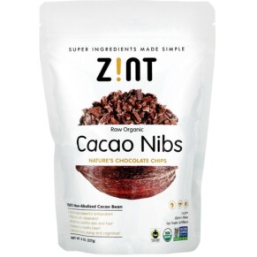Thực phẩm chức năng Zint Raw Organic Cacao Nibs 8 oz (227 g) 817516020510