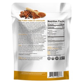 Thành phần vi chất của Zint Raw Organic Cacao Powder 16 oz (454 g) 817516020367