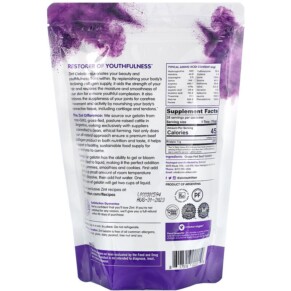 Thành phần vi chất của Zint Thickening Protein Powder Gelatin Grass-Fed Beef 16 oz (454 g) 817516022019