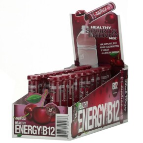 Thực phẩm chức năng Zipfizz Healthy Sports Energy Mix with Vitamin B12 Black Cherry 20 Tubes 0.39 oz (11 g) Each 893811000976