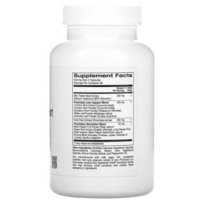 Thành phần vi chất của ZOI Research Detox Support 180 Vegetarian Capsules 898220016129