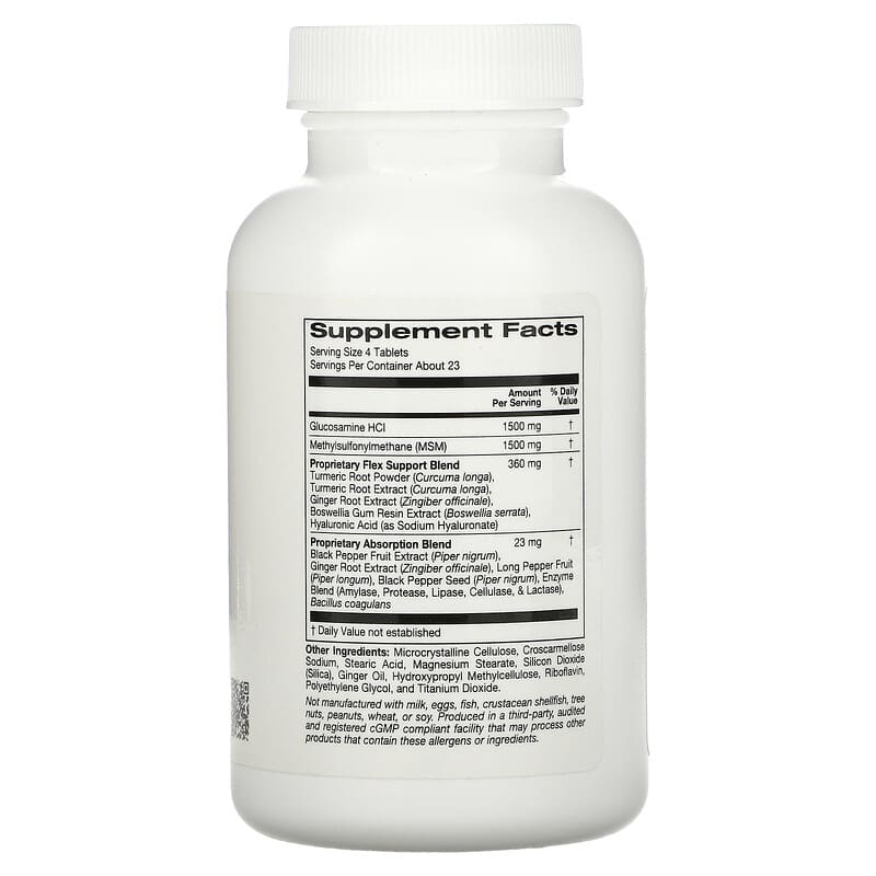 ZOI Research Flex Support 90 Vegetarian Tablets 2 Thành phần vi chất của ZOI Research Flex Support 90 Vegetarian Tablets 898220016105