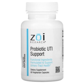 Thực phẩm chức năng ZOI Research Probiotic UTI Support 60 Vegetarian Capsules 898220016143
