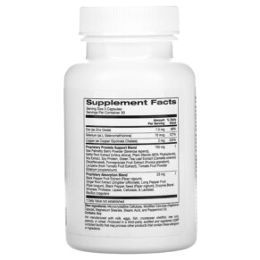 Thành phần vi chất của ZOI Research Prostate Support 90 Vegetarian Capsules 898220016051